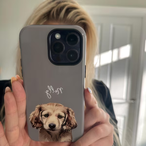 Customer personalized phone case