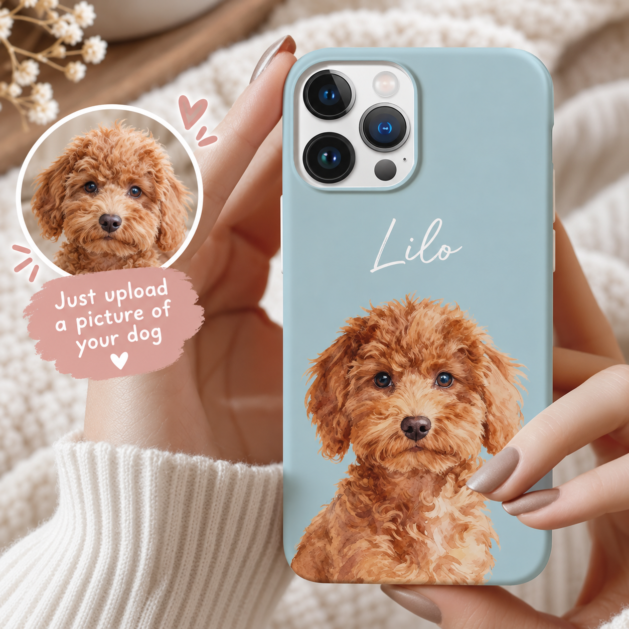 Personalized pet phone case view 2