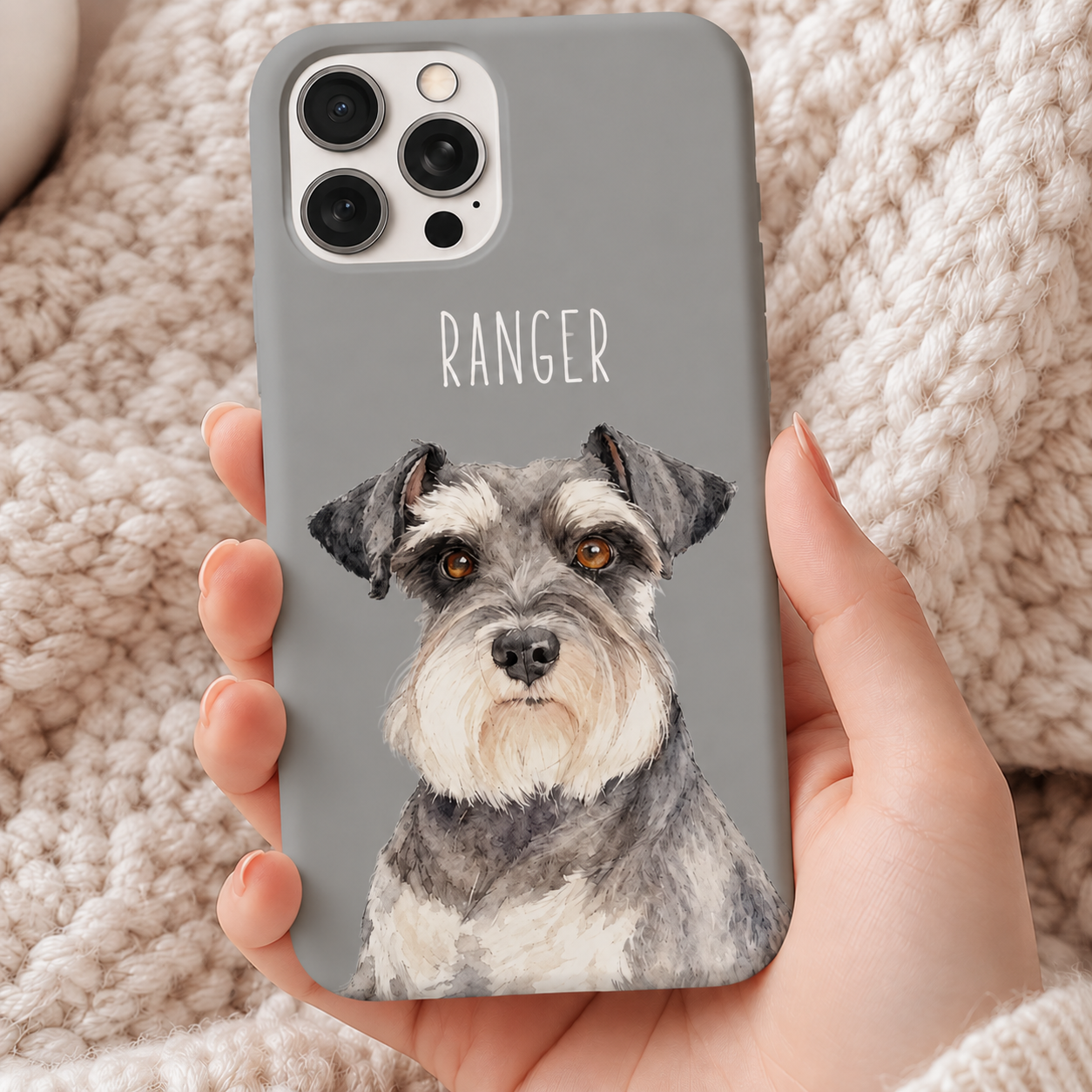 Personalized pet phone case view 3